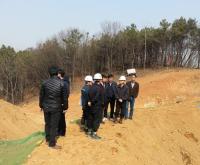 인천 상수도사업본부 해빙기 공사장 안전점검 실시