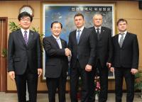 러시아 블라디보스톡 대표단 인천시 방문