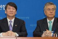 유세 일정으로 본 안철수-문재인 신경전