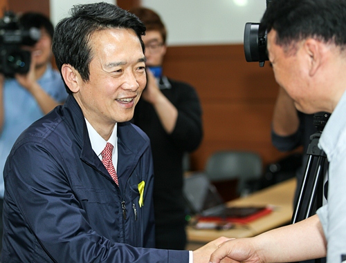 남경필 당선인, 취임식 대신 안전점검 현장속으로