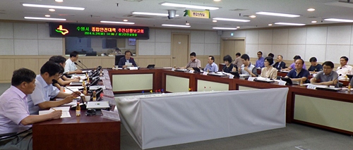 수원시, 종합안전대책 추진상황보고회 개최