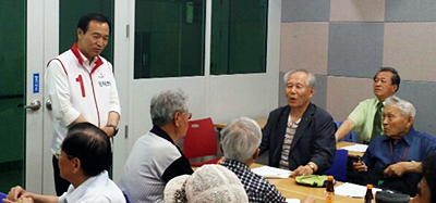 임태희 후보 “세대 간 화합하는 영통 만들 것”