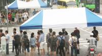 동작구, 버스정류장에 무더위 햇볕 가리는 `그늘막` 설치