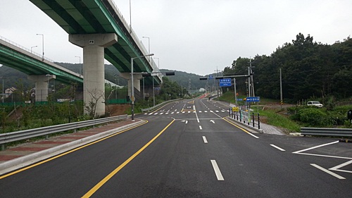 용인시 수지구, '신봉동 마을 진·출입로 개선사업' 완료
