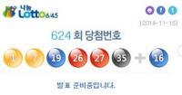 로또624회당첨번호, 1등 '1, 7, 19, 26, 27, 35'…보너스 번호는 '16'