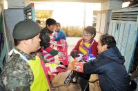 인천 부평구, 유관기관장 연탄 배달 봉사활동