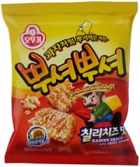 ㈜오뚜기, 뿌셔뿌셔 신제품 ‘칠리치즈맛’ 출시
