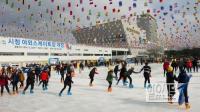 광주시청 야외스케이트장 닷새만에 1만여명 '북적'