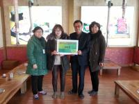 [포토] 상주시 명주골사, 독거노인가구에게 사랑의 곰국 제공