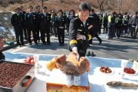 대구 달성소방서, 지역사회 안녕·산불예방 기원 산신제 올려