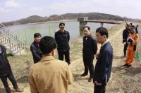 인천소방안전본부, 봄철가뭄 대비 강화군 저수지 관리실태 점검