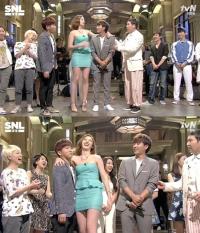 'SNL코리아' 유세윤, 리아 스킨십에 움찔 "이럴 때가 아니다" 셀프디스