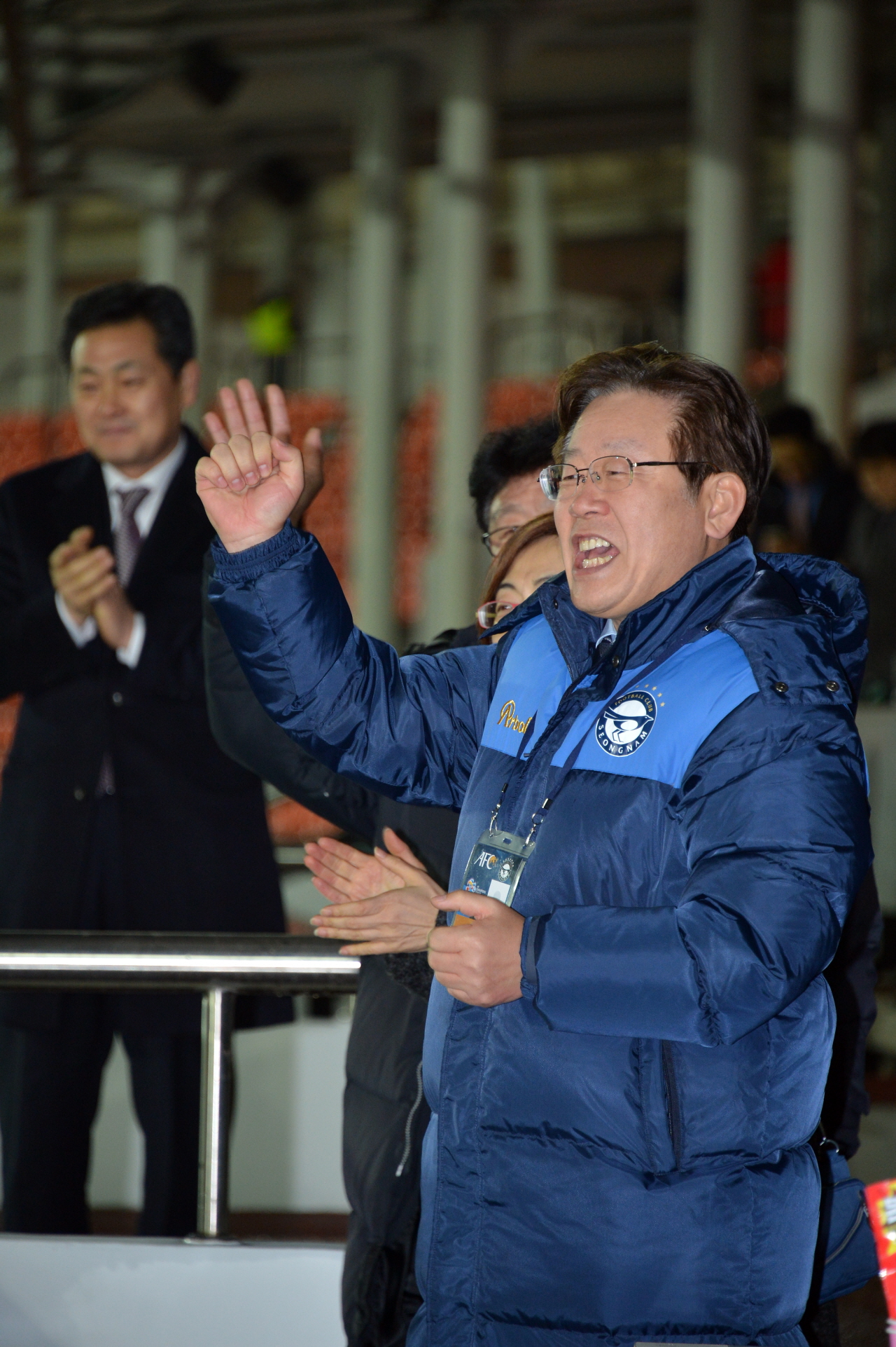 이재명 성남시장, “축구 TV로 보고싶다...축구활성화는 언제?”