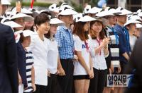 광복 70주년 행사 참석한 박근혜 대통령