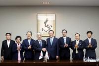송하진 전북지사, 일본 도레이 본사 방문 투자 협의