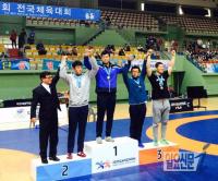 전주대, 전국체전서 레슬링 은2, 동2, 태권도 동1 획득