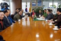 “전남산 농수축산물 판매에 감사” 이낙연 전남지사, 서울상인연합회 임원진 접견