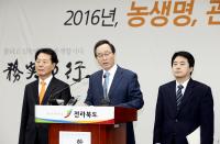 송하진 전북지사 “농생명·관광·탄소산업 본격 추진할 것”
