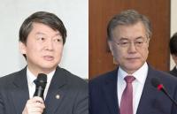 '대선주자 지지도' 안철수, 문재인 누르고 2위 