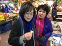 박혜자 의원, 설연휴 앞두고 ‘민심 청취’…양동시장 민생탐방