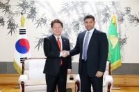 도래스와미 주한 인도대사 대구시장 예방