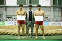 대구대 씨름부 김진호 선수, 일반부 선수 제치고 '2관왕'
