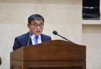 윤원균 용인시의원 "수원시연화장, 용인시민 요금감면될 때까지 1인 시위"