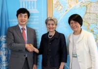 경북도 경제부지사 '유네스코 본부' 방문, 이리나 보코바 사무총장 면담