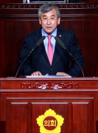 경기도의회 김시용 의원 "수도권 매립지, 아라뱃길 조성 보상금...인천시에만 맡겨두나?"