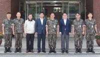 송석두 대전행정부시장, 육군탄약지원사령부 위문