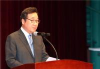 6·25전쟁 66주년 기념식서 기념사하는 이낙연 전남지사