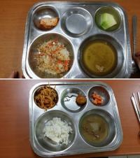 봉산초교 ‘불량급식’ 대전교육청 구내식당과 비교해보니…