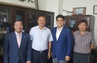 옥천군, 연길과 정지용 시비 건립 협의