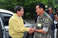 박원순 서울시장,‘민‧관‧군‧경 통합방위'점검