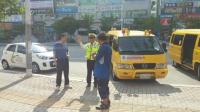 어린이 통학차량 운전자 대상, 교통안전 홍보 실시