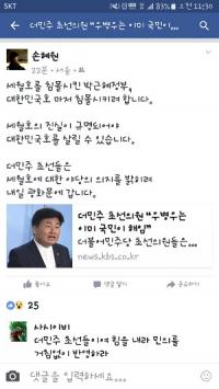 손혜원 “세월호는 박근혜정부가 침몰시켰다” 황당 주장