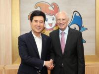 피터 풀데 아태이론물리센터 명예소장, 포항시청 방문
