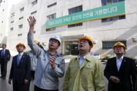 이시종 충북지사,“철도‧화물 파업에 따른 현장점검”