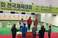 노원구청 사격단 한대윤선수, 전국체육대회 은메달 획득