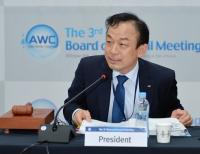  K-water 이학수 사장, 아시아물위원회 회장에 선출