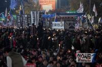 서울 한복판 농민들의 상여 행렬
