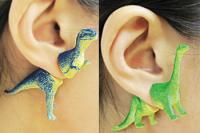 [아이디어세상] 내 귀에 티라노사우루스 ‘공룡 귀걸이’