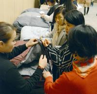[포토] 롯데백화점,  '소프라움 구스 상품설명회' 개최