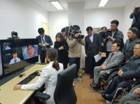 방문규 보건복지부 차관, 장애인원격의료시범사업 참관 차 양산부산대병원방문