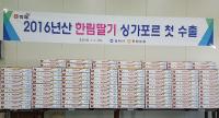 김해시, 한림딸기 싱가포르 첫 수출 업적 달성