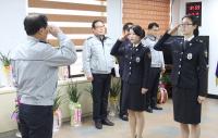 대구중부경찰, 신임 여 경찰관 신고식 치뤄