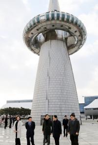 권선택 대전시장, 엑스포 재창조사업 현장 방문