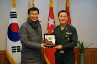 서울시의회 문상모 의원, 육군사관학교로부터 감사패 수여