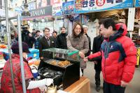 안상수 창원시장, 설 앞두고 민생현장 직접 챙겨