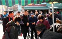 김성제 의왕시장, 부곡도깨비시장 방문...설민심‧물가동향 점검